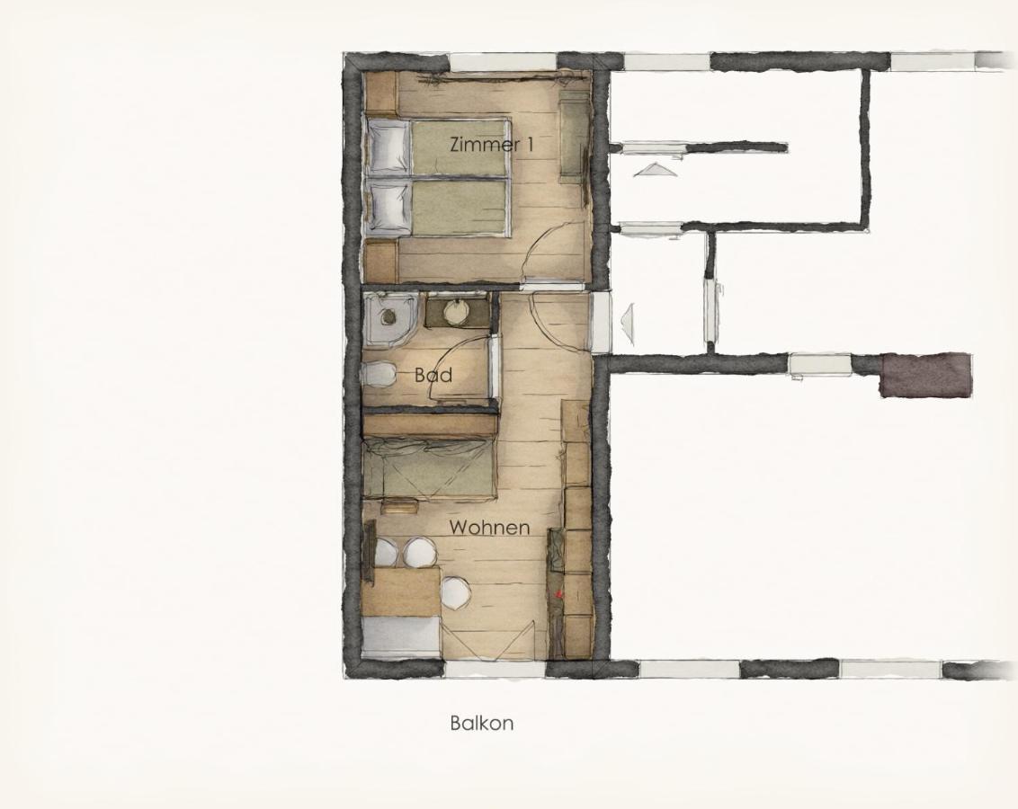 Bernstein Appartements คาพรูน ภายนอก รูปภาพ